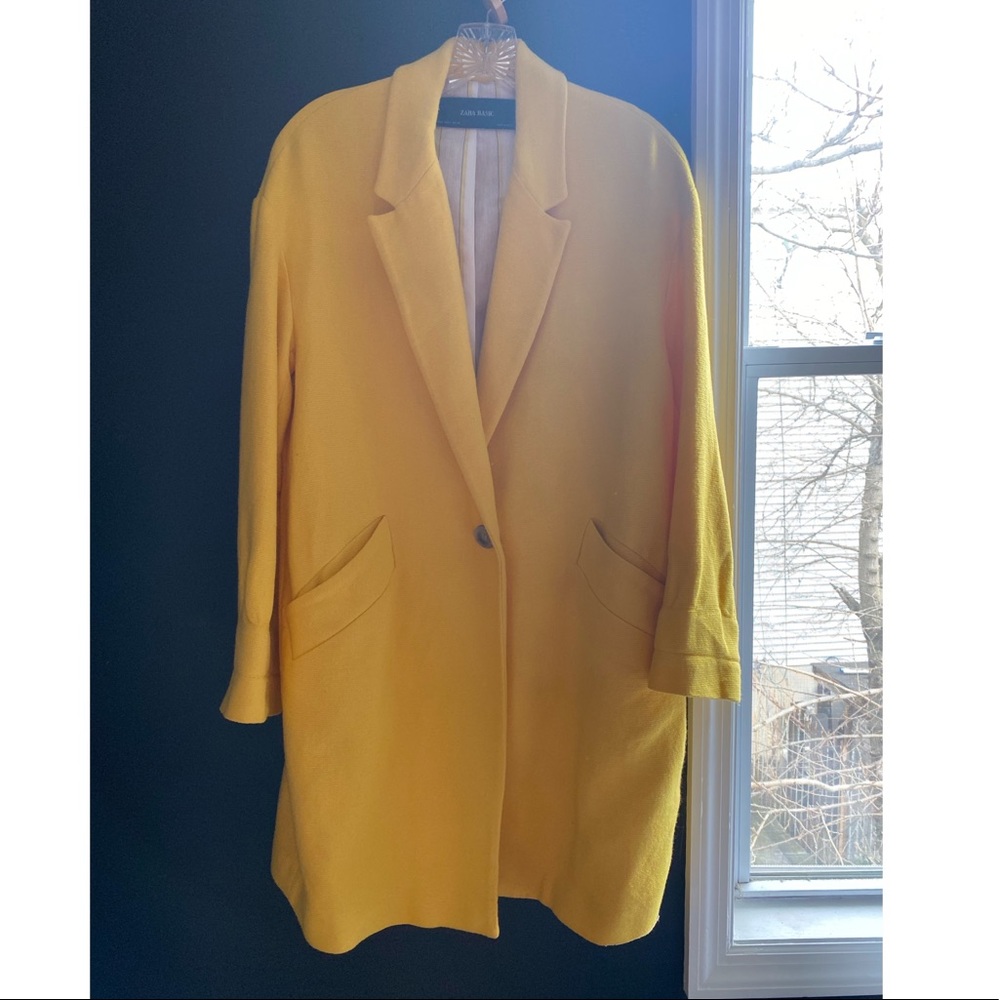 Zara Oversized Cocoon Coat - NWOT - Size S